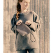 BOLSO MOUSE BAG SMALL GRAY BRINDLE IN-ZU