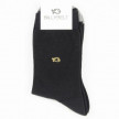 CALCETINES BLACK & GREY PIQUE KNIT BILLY BELTS