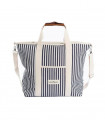 BOLSO TOTE ISOTERMO LAURENS NAVY STRIPE BUSINESS & PLEASURE